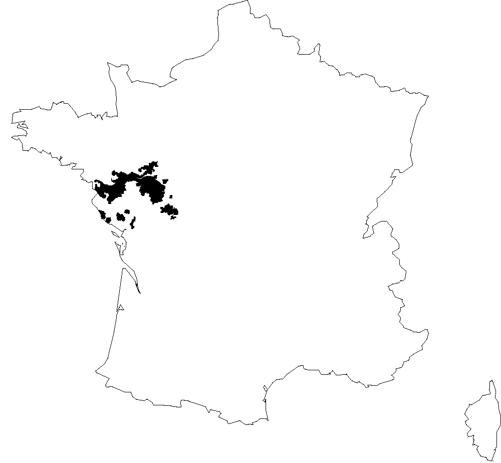 situation géographique pays de la Loire France