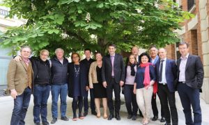 les membres du bureau national des Vignerons Indépendants de France 2017